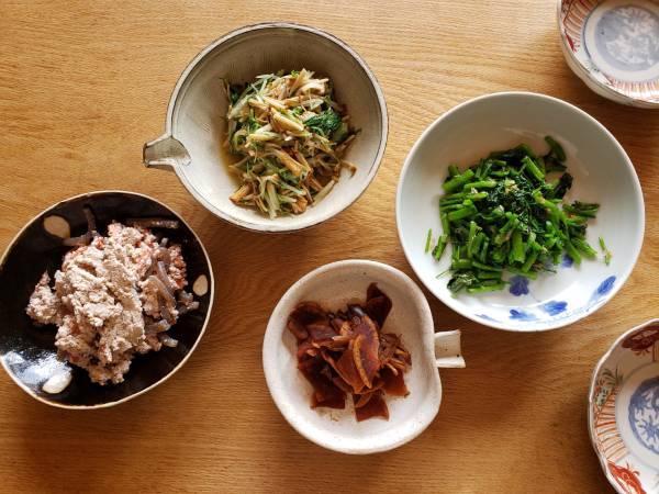 横山タカ子さんの料理