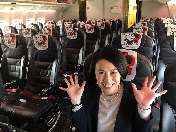 岸田ひろ実さんの旅の様子
