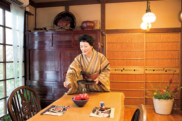 横山タカ子さんの着物