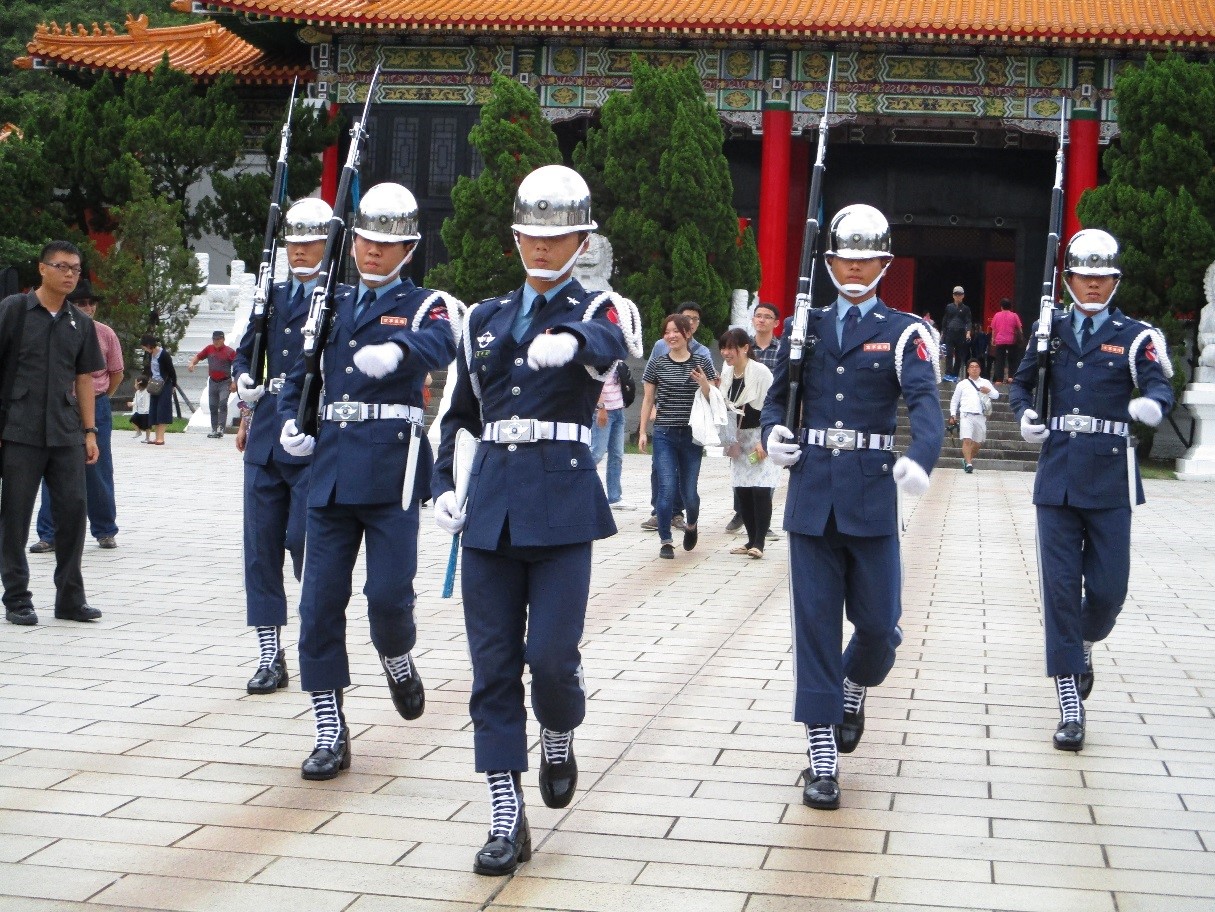 衛兵交代儀式