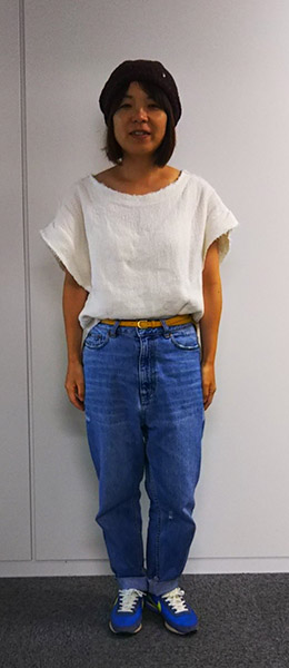 低身長ファッションのための帽子