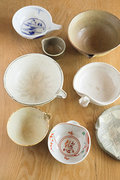 横山タカ子さんの食器