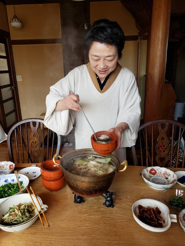 横山タカ子さんの料理