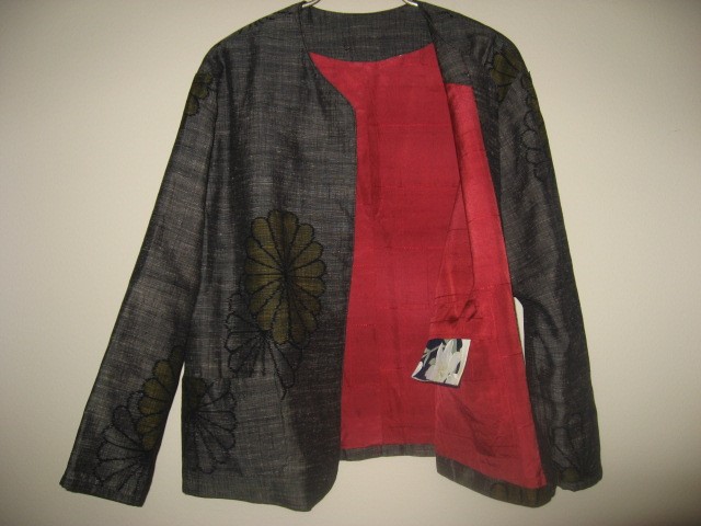 手持ちの服を参考に作った上着