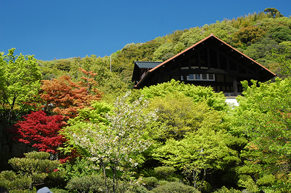 初秋のアサヒビール大山崎山荘