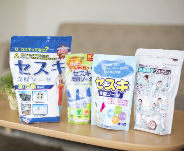 セスキは100円ショップでも入手できるのもうれしいところ。