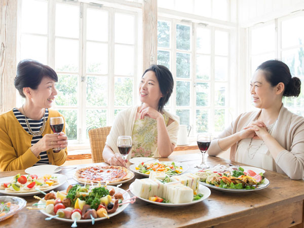 ハレの日は我慢せずに思いっきり食事を楽しむべし!