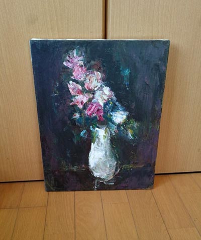 模写した「薔薇」