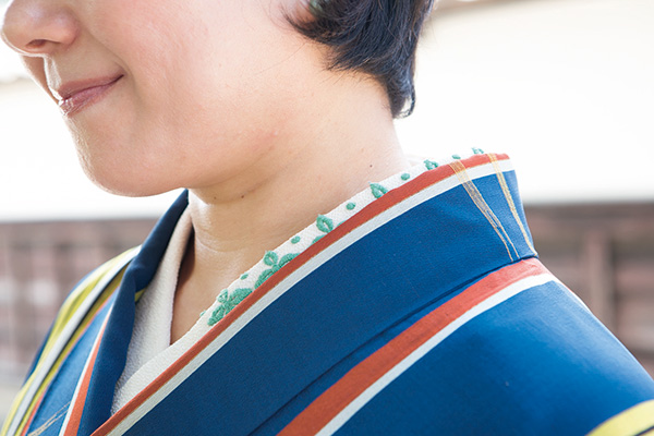 横山タカ子さんの着物