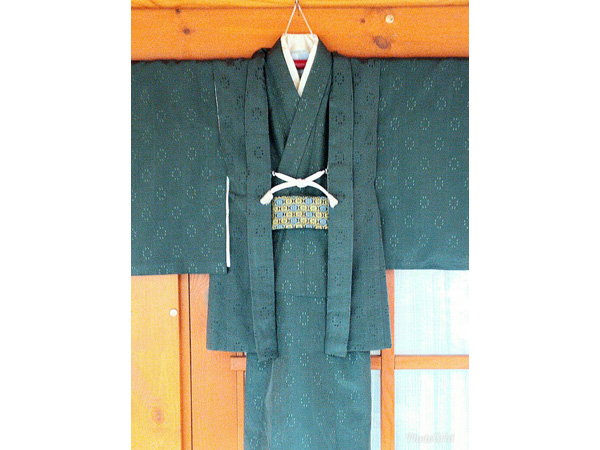 大叔母の紬