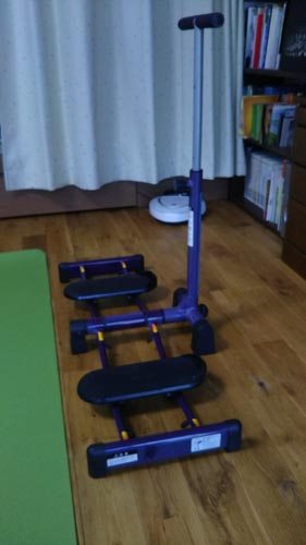 使う時はストレッチシートの前に広げて。