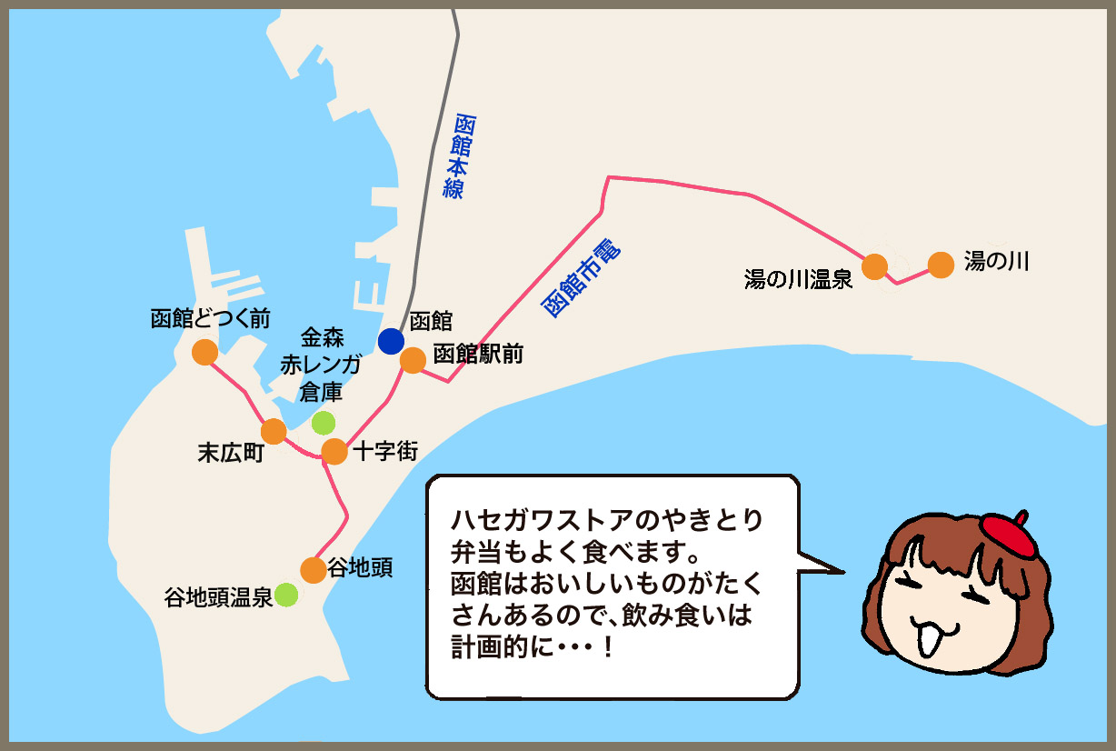 2日めのルートはこちら!