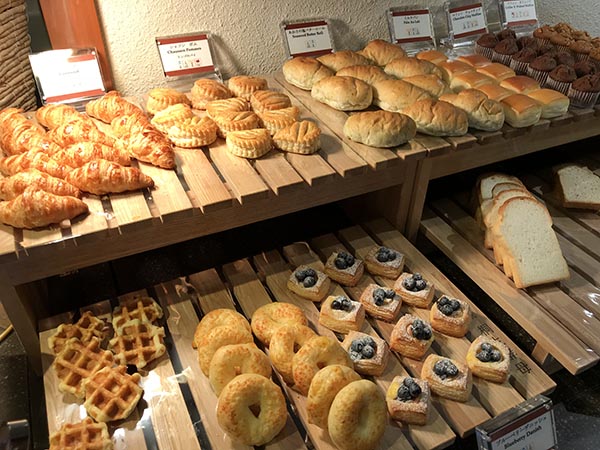 ラ・メール朝食ブッフェのパン