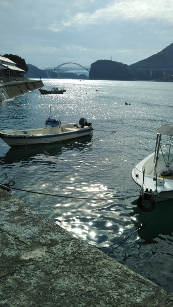 釣り人が多かった、明治期の姿を残す三角西港