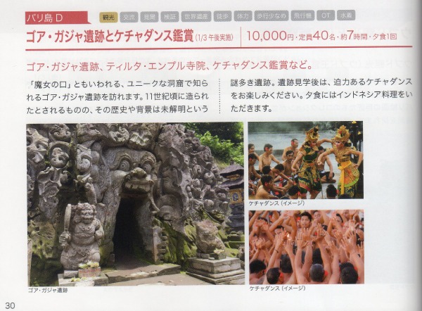 20年前に見たケチャは2回目でも外せない バリ料理も日本人の舌によく馴染むのでぜひもう一度